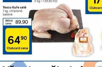 Tesco Kuře celé nabídka