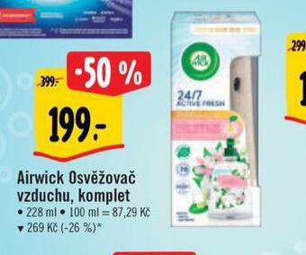 Albert Airwick osvěžovač vzduchu nabídka