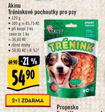 Albert Akinu pochoutky pro psy nabídka