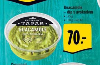 Albert Guacamole - dip s avokádem nabídka
