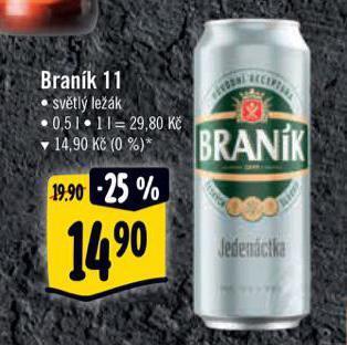 Albert Pivo braník nabídka