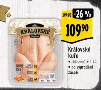 Albert Královské kuře nabídka