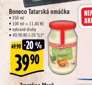 Albert Boneco tatarská omáčka nabídka