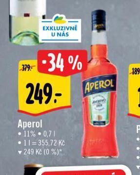 Albert Aperol nabídka