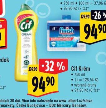 Albert Cif krém nabídka