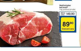 Tesco Vepřová plec bez kosti nabídka