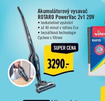 Albert Akumulátorový vysavač nabídka