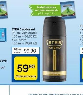 Tesco Str8 deodorant nabídka
