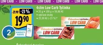Albert 4slim low carb tyčinka nabídka