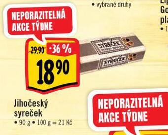 Albert Jihočeský syreček nabídka