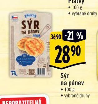 Albert Sýr na pánev nabídka