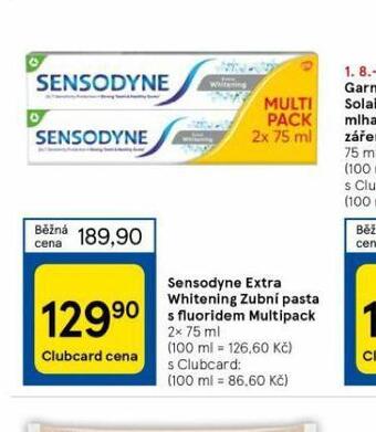 Tesco Sensodyne zubní pasta nabídka