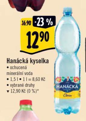 Albert Hanácká kyselka nabídka