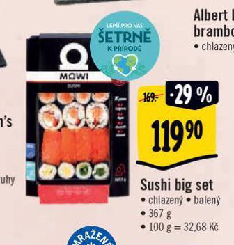 Albert Sushi set nabídka