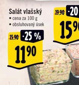 Albert Salát vlašský nabídka