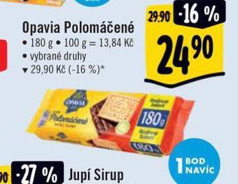 Albert Opavia polomáčené nabídka