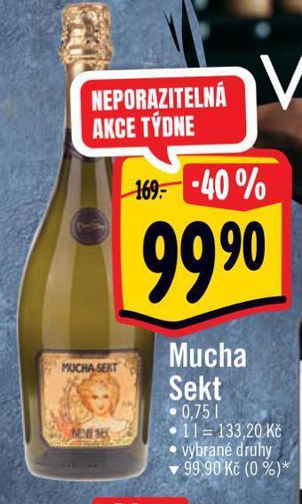 Albert Mucha sekt nabídka