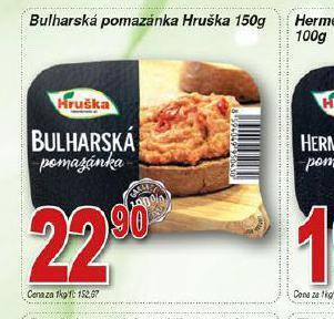 Hruška Bulharská pomazánka hruška nabídka