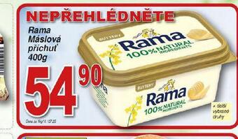 Hruška Rama máslová příchuť nabídka