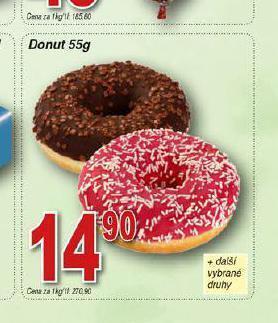 Hruška Donut nabídka