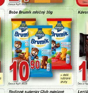 Hruška Bebe brumík mléčný nabídka