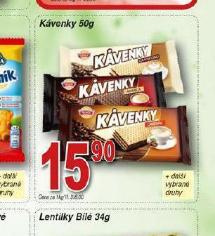 Hruška Kávenky nabídka