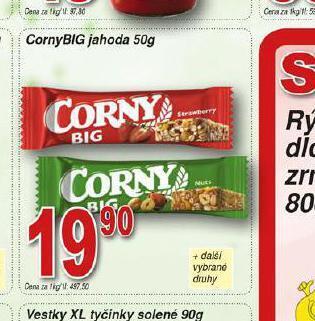 Hruška Corny big jahoda nabídka