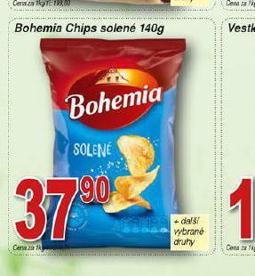 Hruška Bohemia chips solené nabídka
