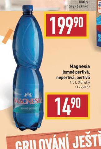 Billa Magnesia nabídka