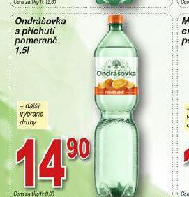 Hruška Ondrášovka s příchutí pomeranč nabídka