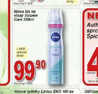 Hruška Nivea lak na vlasy nabídka