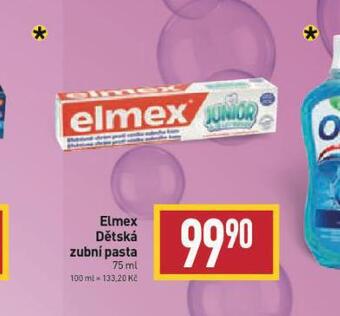 Billa Elmex zubní pasta nabídka