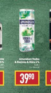 Billa Vodka amundsen & bezinka & máta nabídka