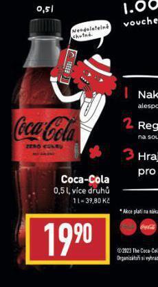 Billa Coca-cola nabídka