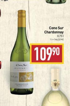 Billa Cono sur chardonnay nabídka