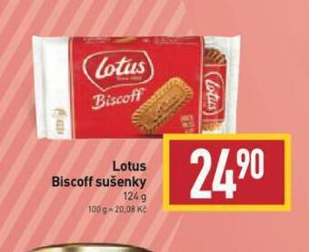 Billa Lotus sušenky nabídka