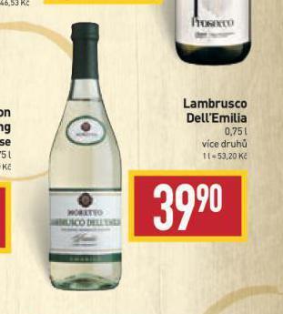 Billa Lambrusco dell'emilia nabídka