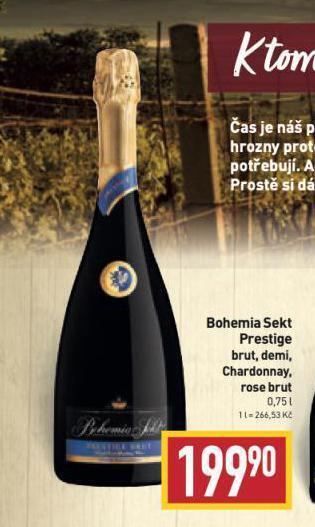 Billa Bohemia sekt prestige nabídka