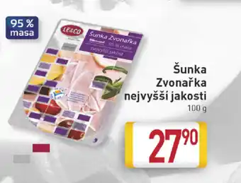 Billa Šunka Zvonařka 100g nabídka