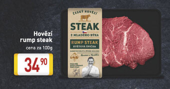 Billa Hovězí rump steak 100g nabídka