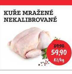RABBIT řeznictví Kuře mražené nekalibrované 1kg nabídka