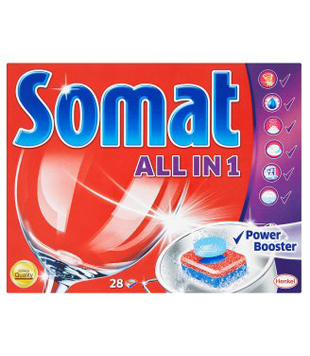 Albert Somat tablety do myčky 28ks, vybrané druhy nabídka