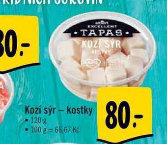Albert Kozí sýr - kostky 120 g nabídka