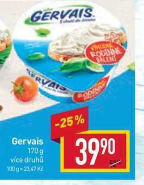 Billa Gervais 170 g nabídka