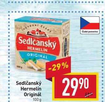 Billa Sedlčanský hermelín originál 100 g nabídka