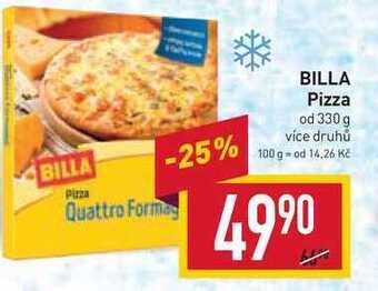 Billa Billa pizza od 330 g nabídka