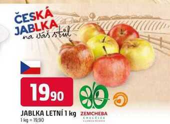Trefa Jablka letní 1 kg nabídka