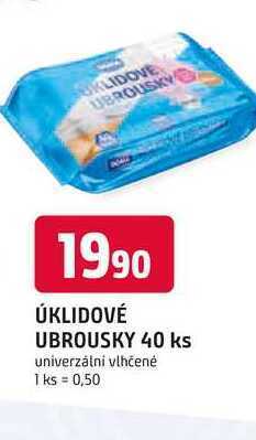 Trefa Úklidové ubrousky 40 ks nabídka