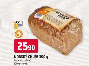 Trefa Norský chléb 300 g krájený, balený nabídka