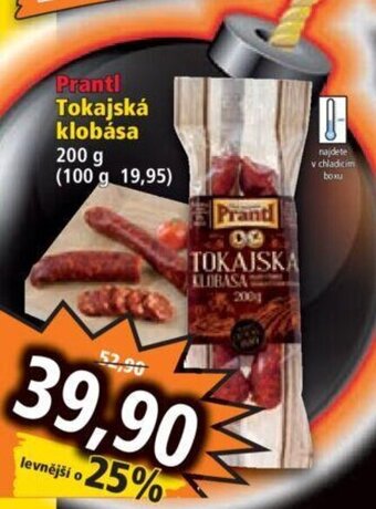 Norma Prantl Tokajská klobása nabídka